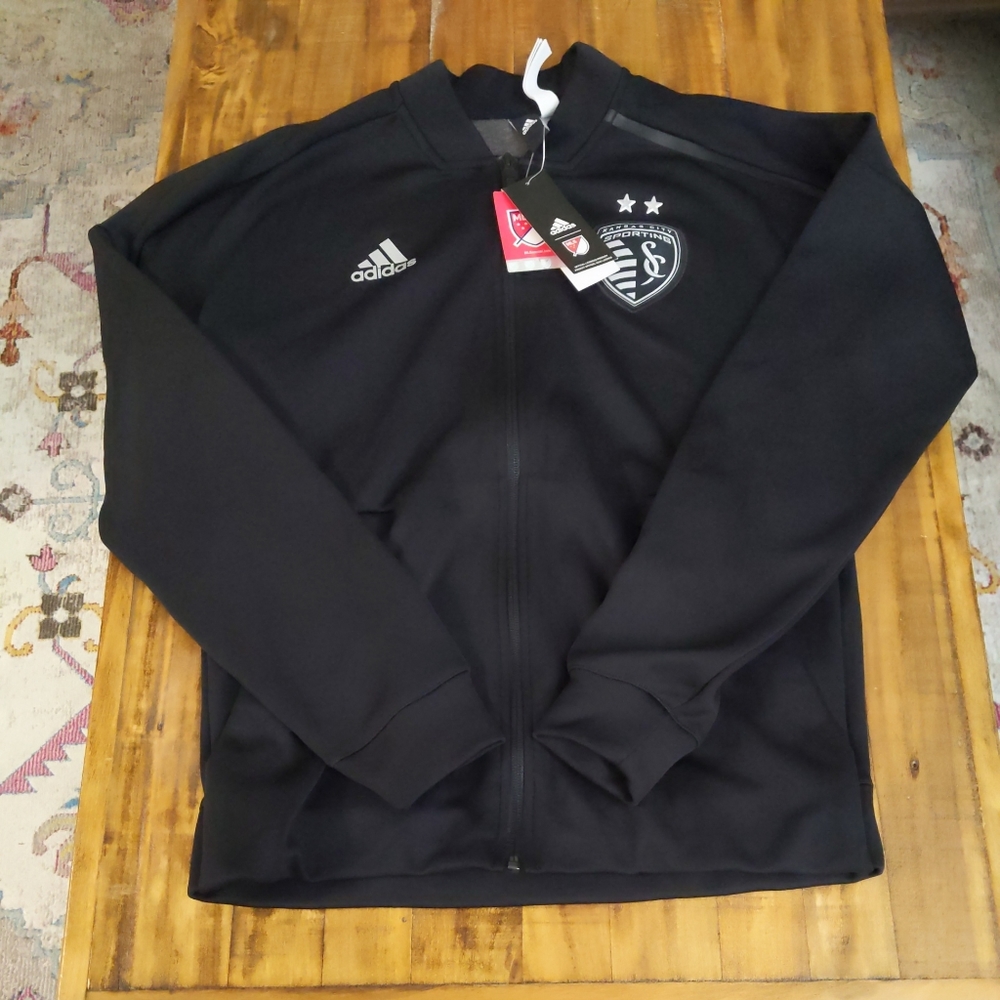 NWT Men's Adidas Z.N.E. Anthem Zip Jacket KC Sport